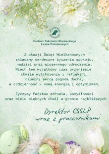 Życzenia Wielkanocne